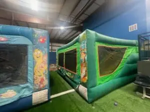 Inflatable bounce houses