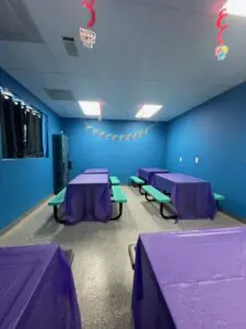 A party room